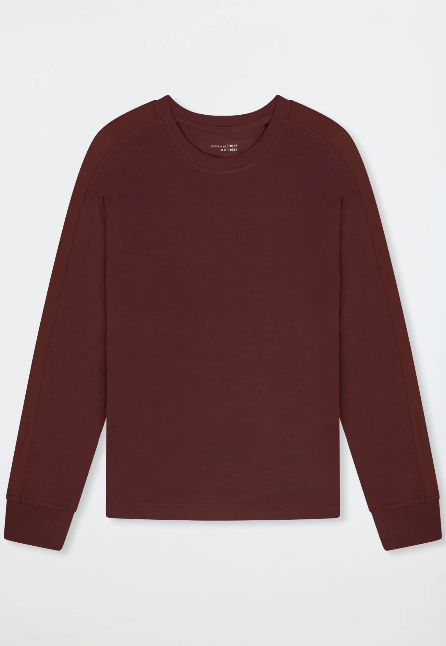 Shirt langarm burgund - Mix+Relax