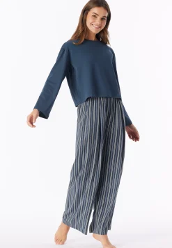 Shirt langarm deep blue - Mix+Relax