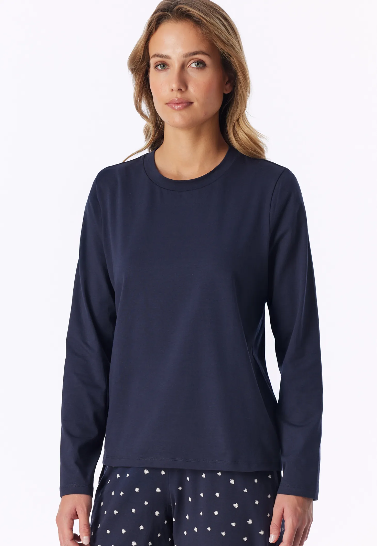 Shirt langarm deep blue - Mix+Relax