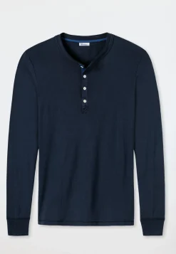 Shirt langarm dunkelblau - Revival Karl-Heinz