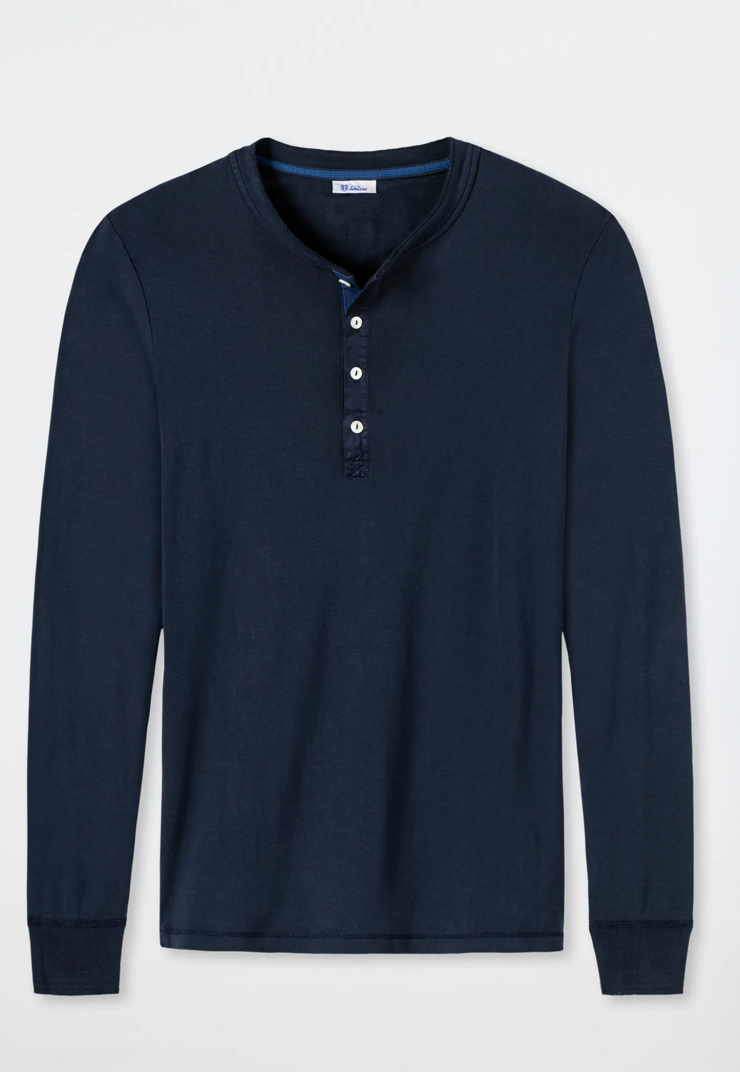 Shirt langarm dunkelblau - Revival Karl-Heinz