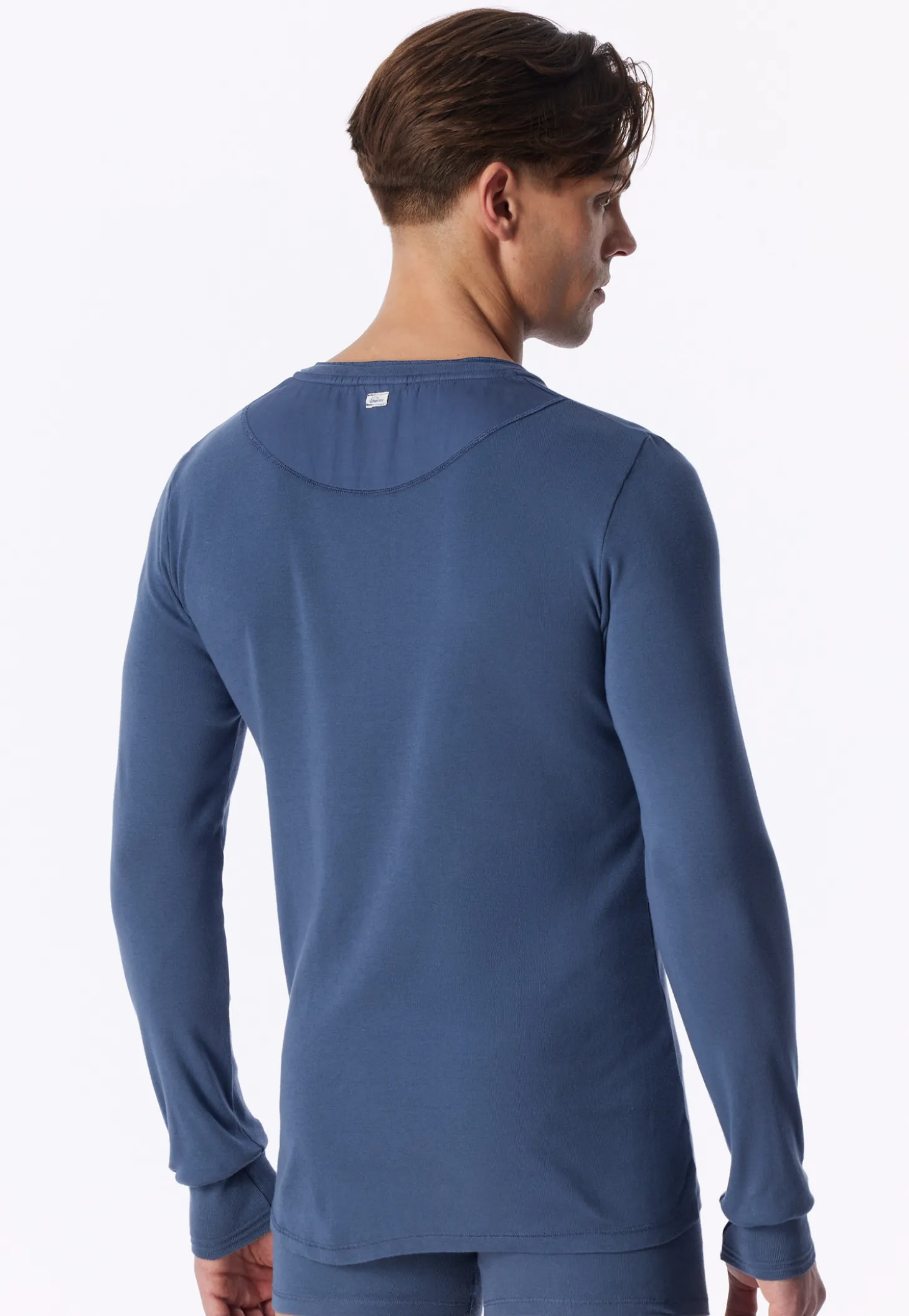 Shirt langarm faded denim - Revival Karl-Heinz