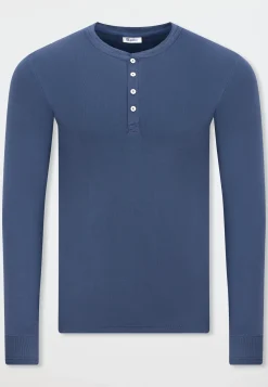 Shirt langarm faded denim - Revival Karl-Heinz
