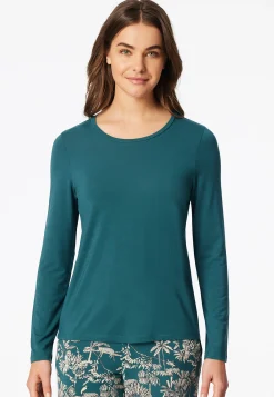 Shirt langarm grün - Mix+Relax