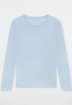 Shirt langarm hellblau - Mix+Relax