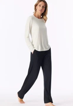 Shirt langarm naturweiß - Mix+Relax