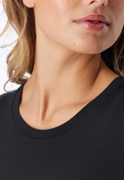 Shirt langarm schwarz - Mix+Relax