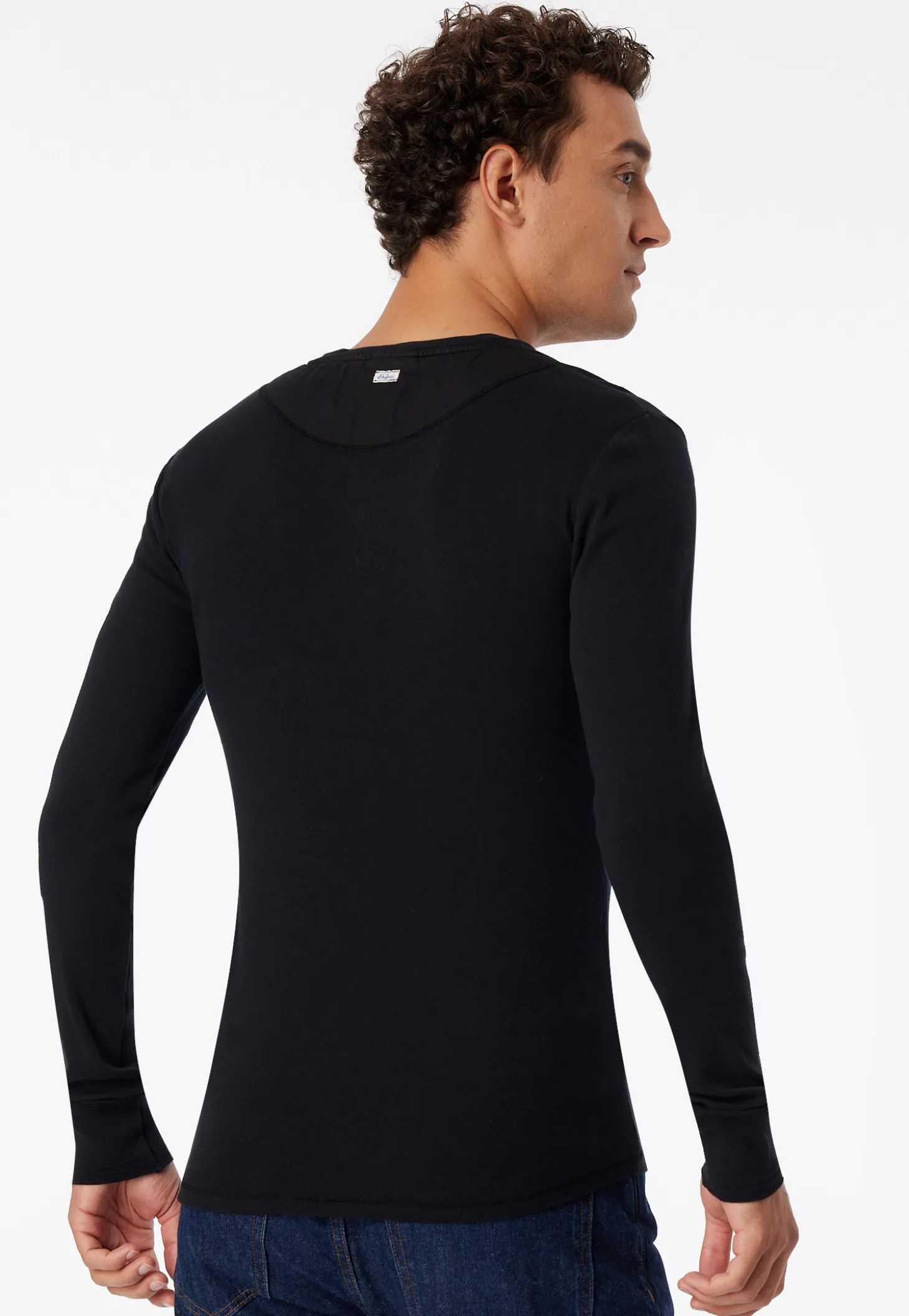 Shirt langarm schwarz - Revival Karl-Heinz