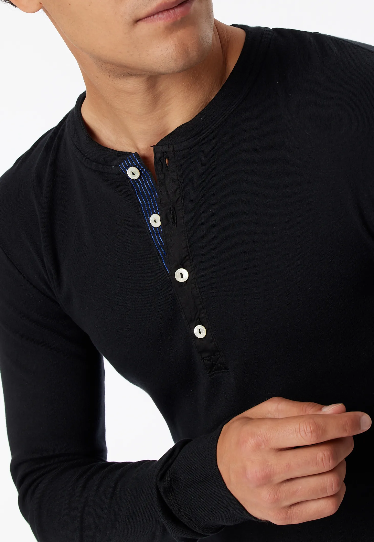 Shirt langarm schwarz - Revival Karl-Heinz
