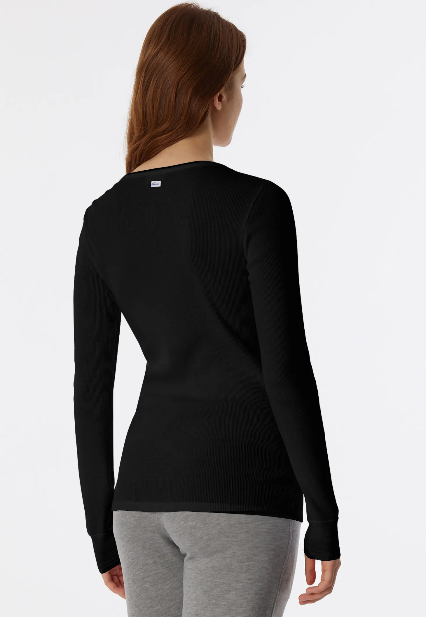 Shirt langarm schwarz- Revival Greta