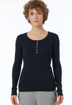 Shirt langarm schwarz - Revival Berta
