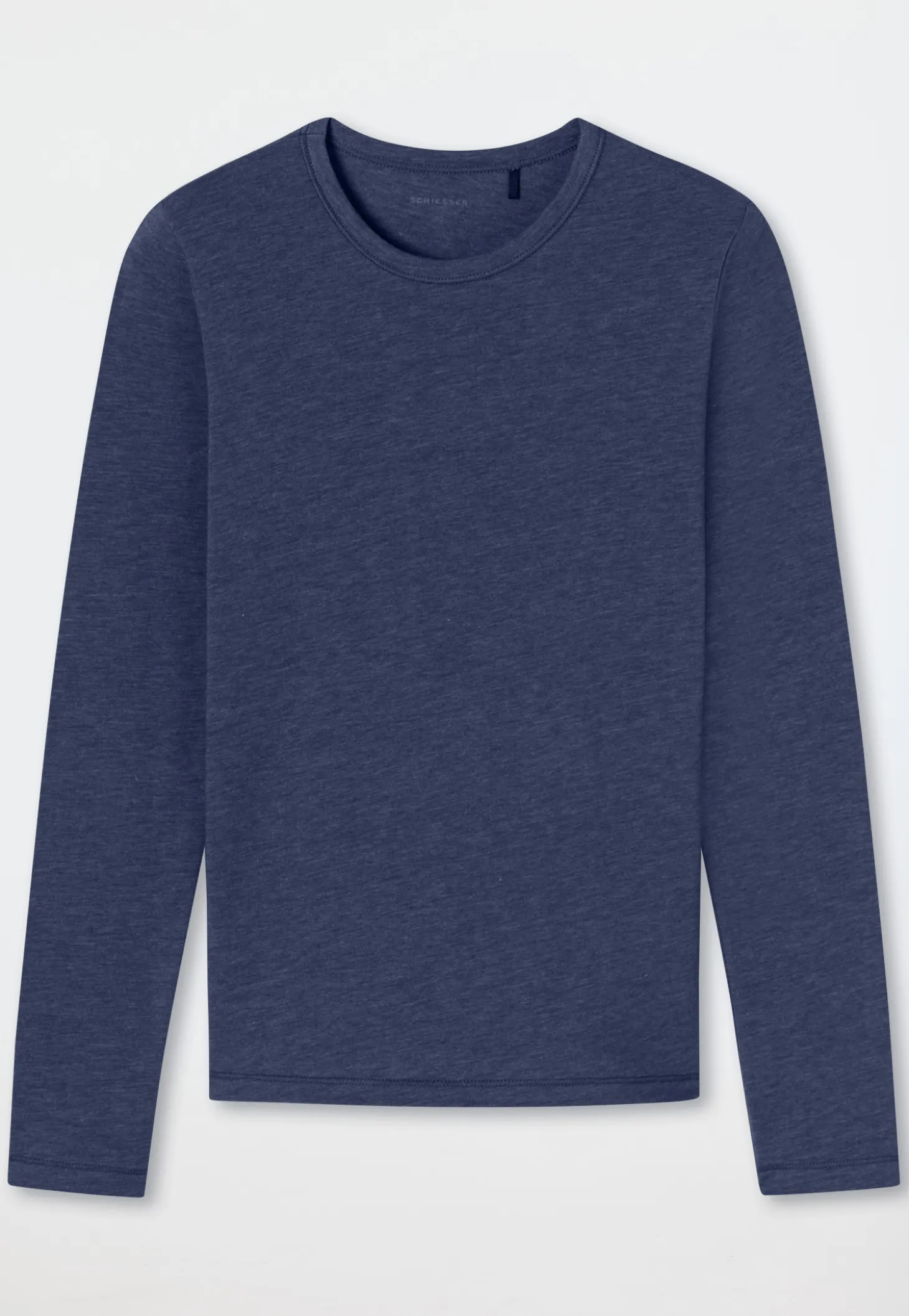 Shirt langarm unisex dunkelblau - Active