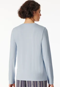 Shirt langarm V-Ausschnitt air - Mix+Relax