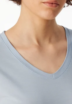 Shirt langarm V-Ausschnitt air - Mix+Relax