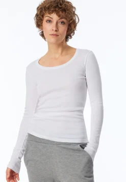 Shirt langarm weiß - Revival Berta
