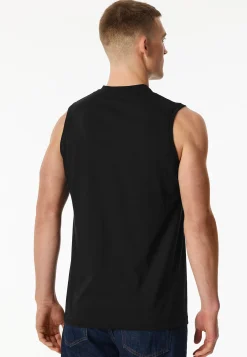 Shirt ärmellos 2er-Pack schwarz - Essentials