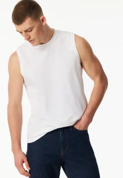 Shirt ärmellos 2er-Pack weiß - Essentials