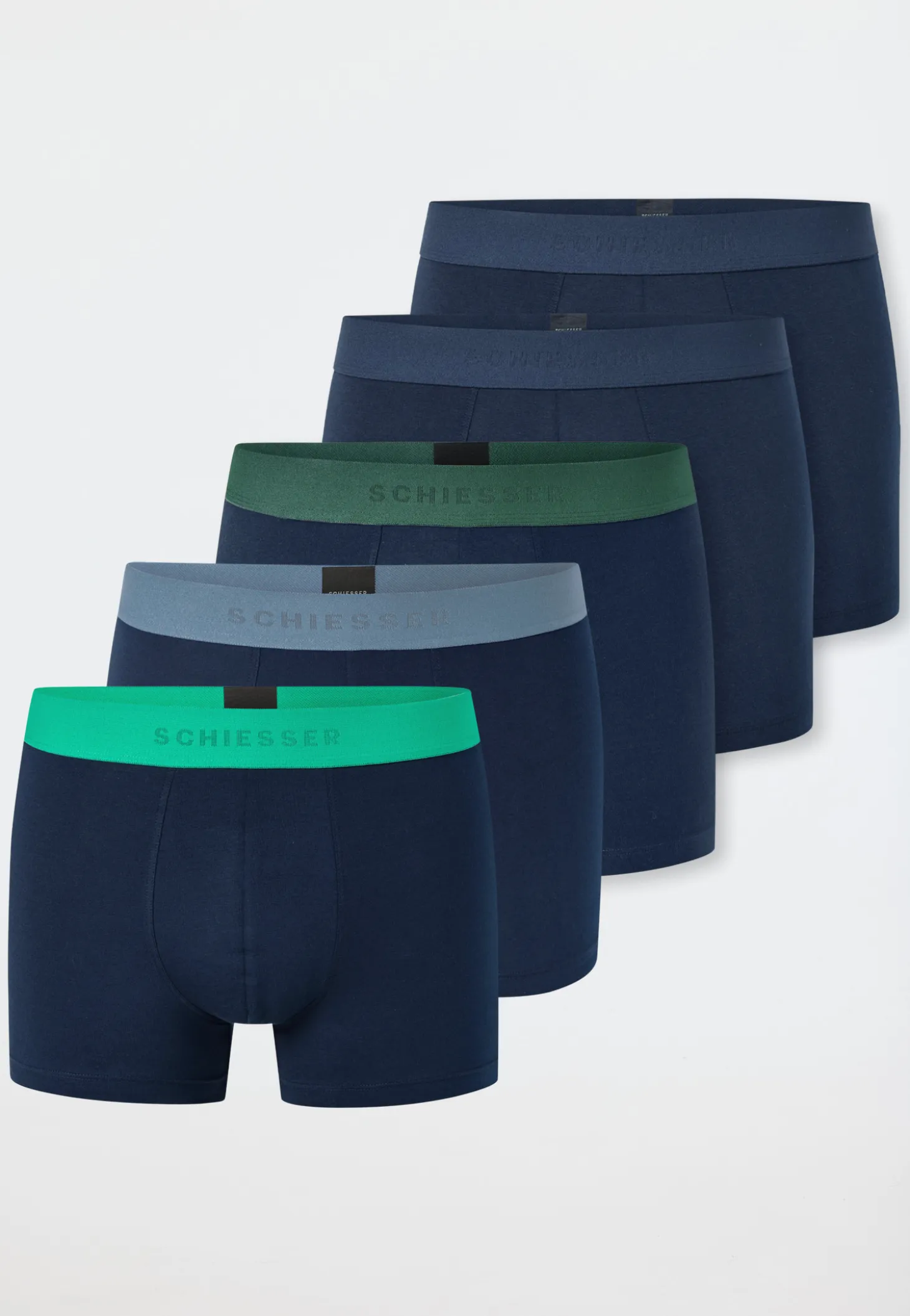 Shorts 5er-Pack dunkelblau - 95/5
