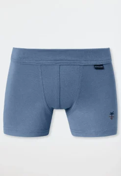 Shorts 2er-Pack jeansblau - Fine Rib