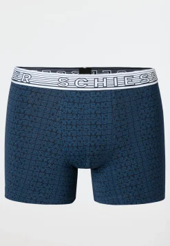 Shorts 3er-Pack jeansblau/ nachtblau/ blau gemustert - 95/5