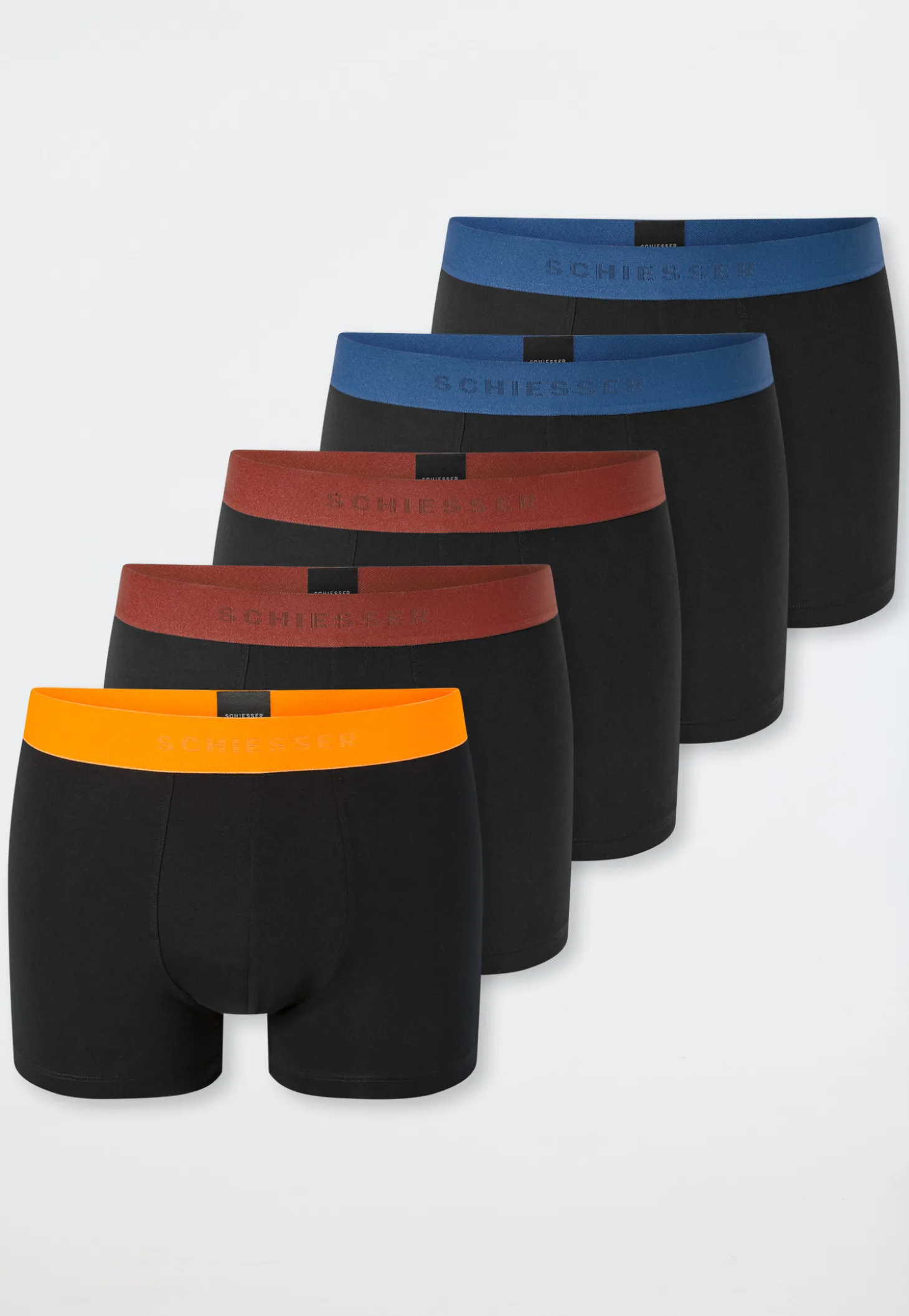 Shorts 5er-Pack mehrfarbig - 95/5