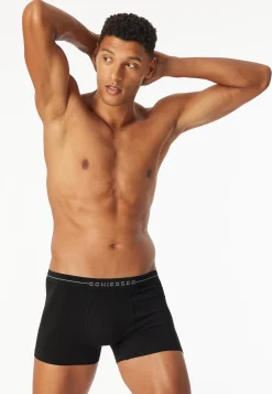 Shorts 2er-Pack schwarz - Cotton Flex