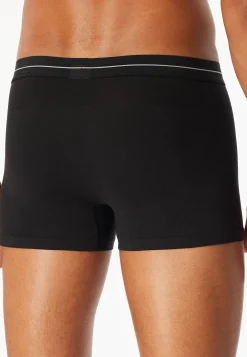 Shorts 2er-Pack schwarz - Cotton Flex