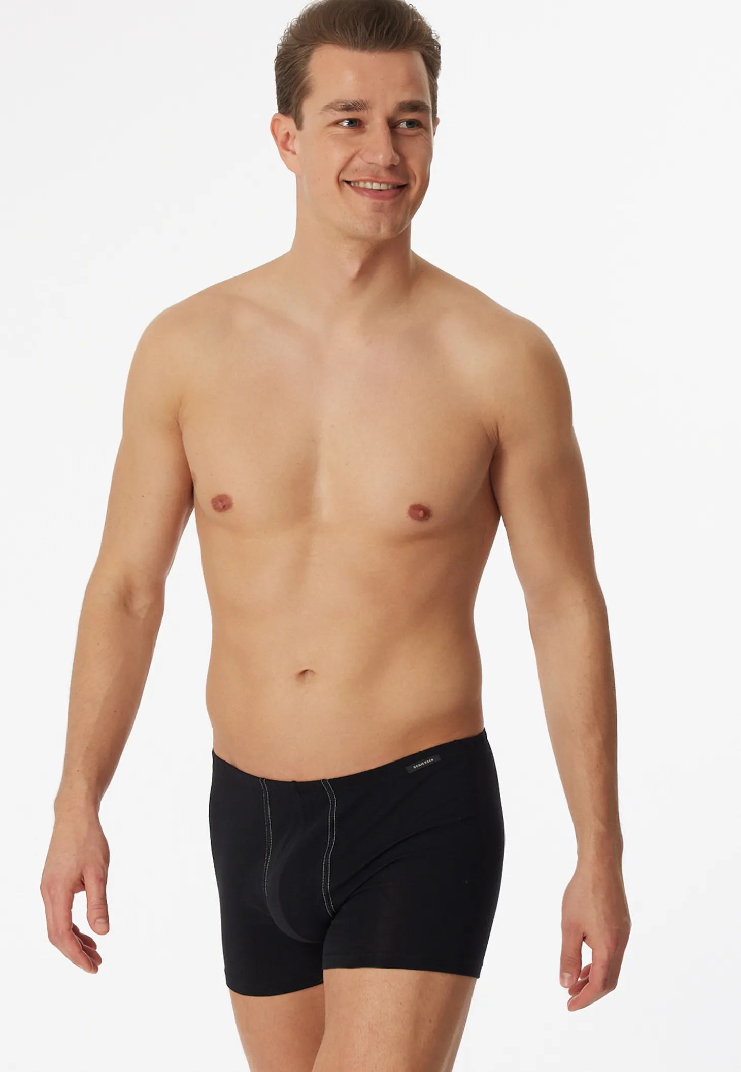 Shorts 2er-Pack schwarz - Essentials
