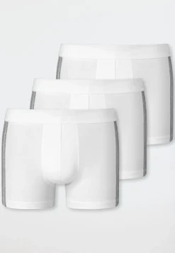 Shorts 3er-Pack Streifen weiß - 95/5