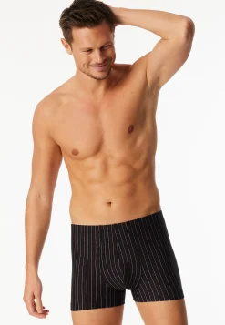 Shorts 3er-Pack uni/geringelt mehrfarbig - 95/5