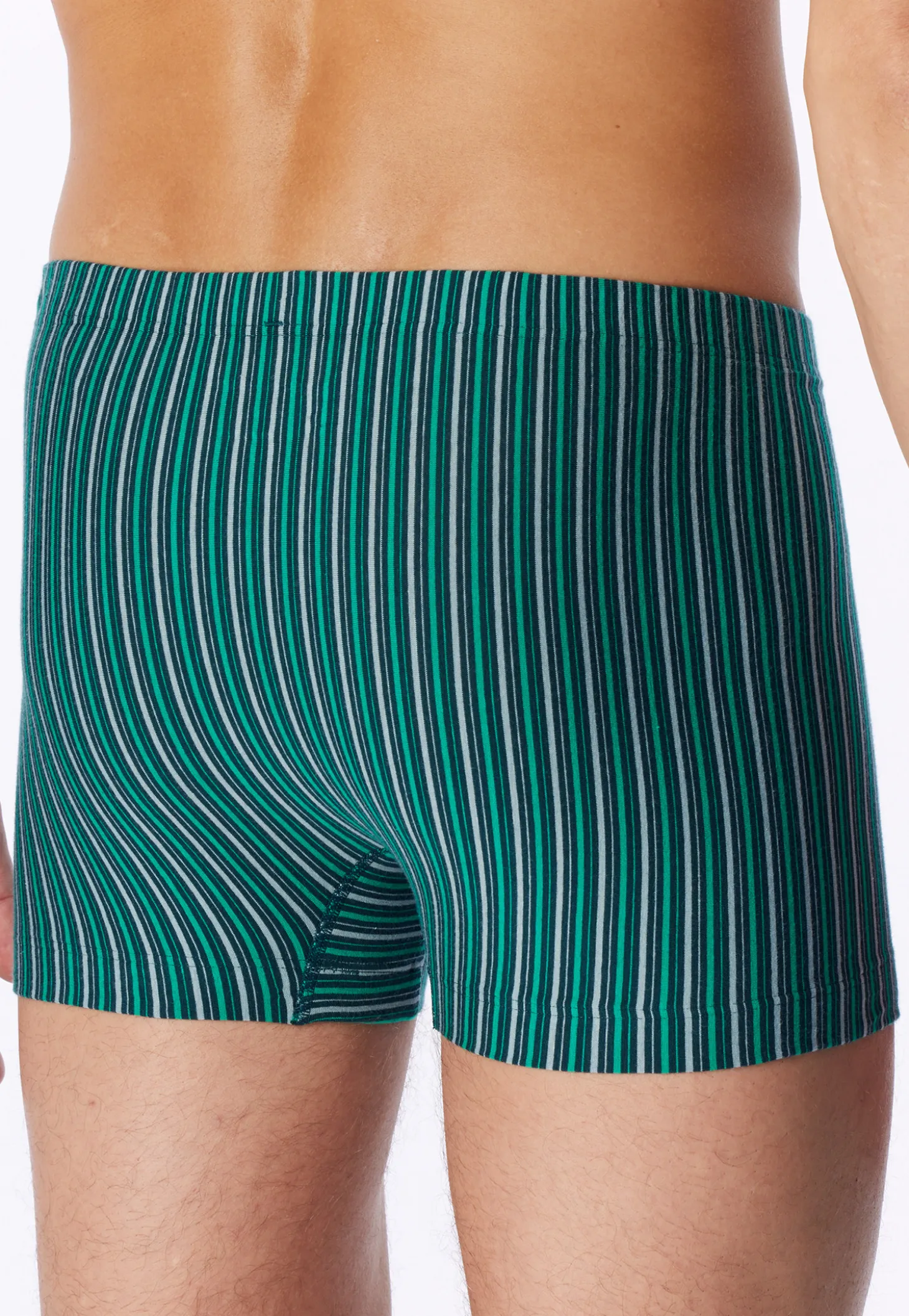 Shorts 3er-Pack uni/geringelt mehrfarbig - 95/5