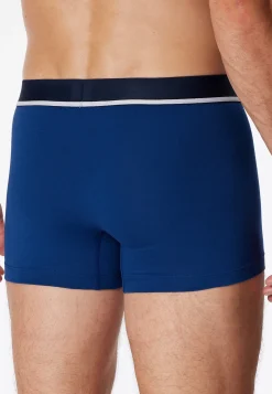 Shorts 3er-Pack Webgummibund blau/schwarz - 95/5