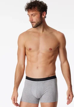 Shorts 3er-Pack Webgummibund schwarz/grau - 95/5