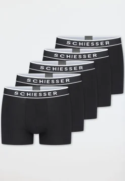 Shorts 5er-Pack Webgummibund schwarz - 95/5