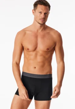Shorts 3er-Pack Webgummibund schwarz - 95/5