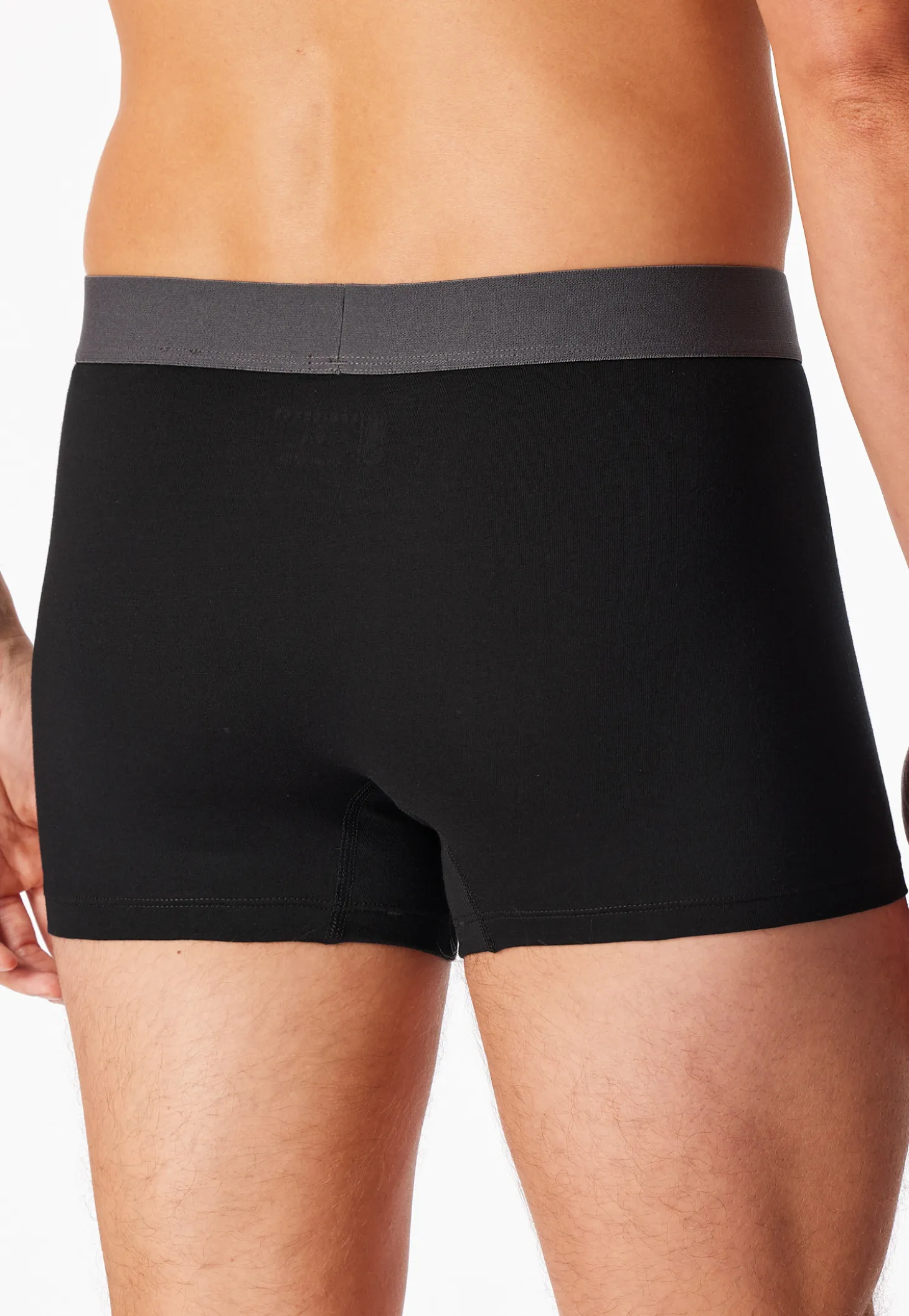Shorts 3er-Pack Webgummibund schwarz - 95/5