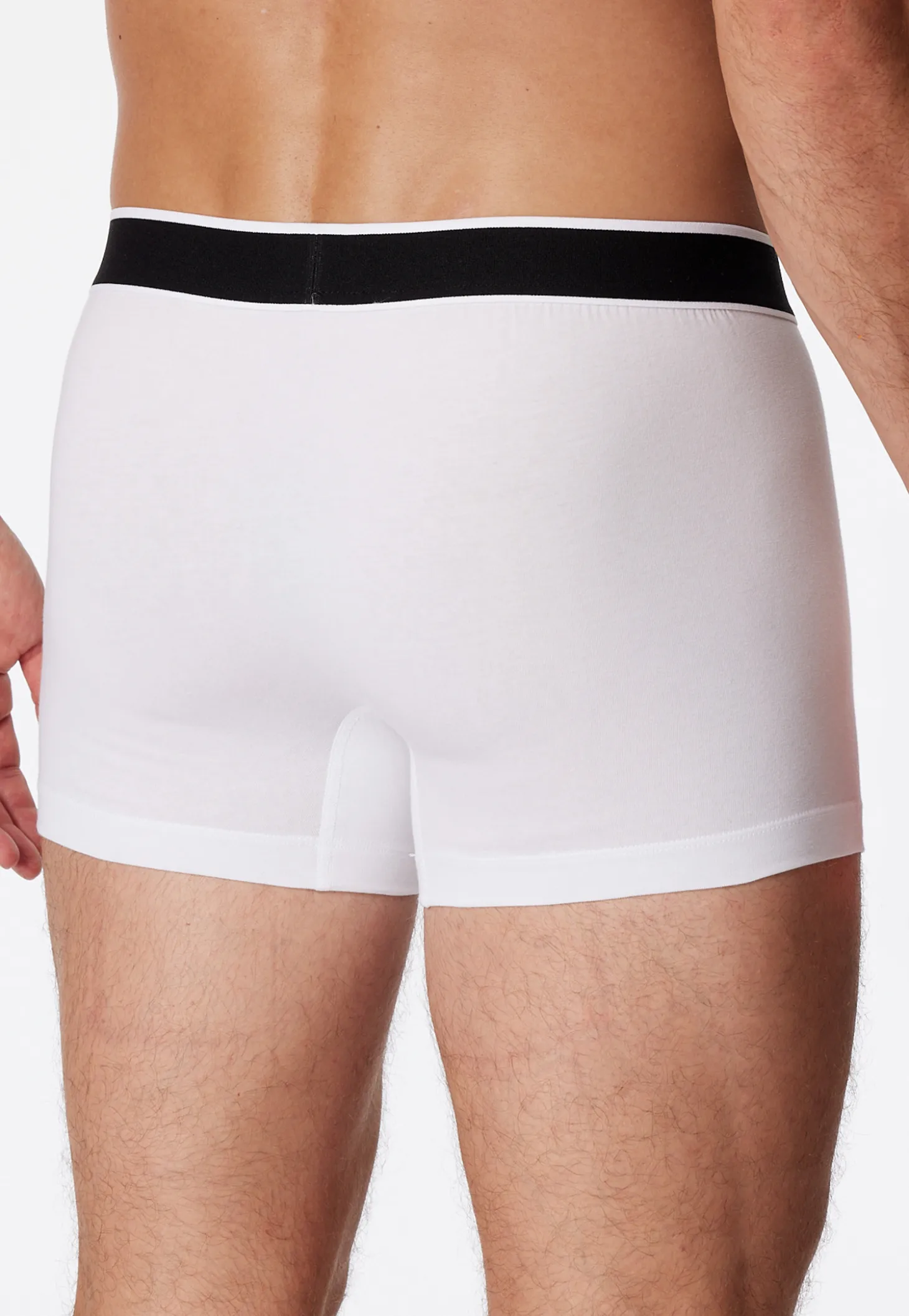 Shorts 3er-Pack Webgummibund weiß - 95/5