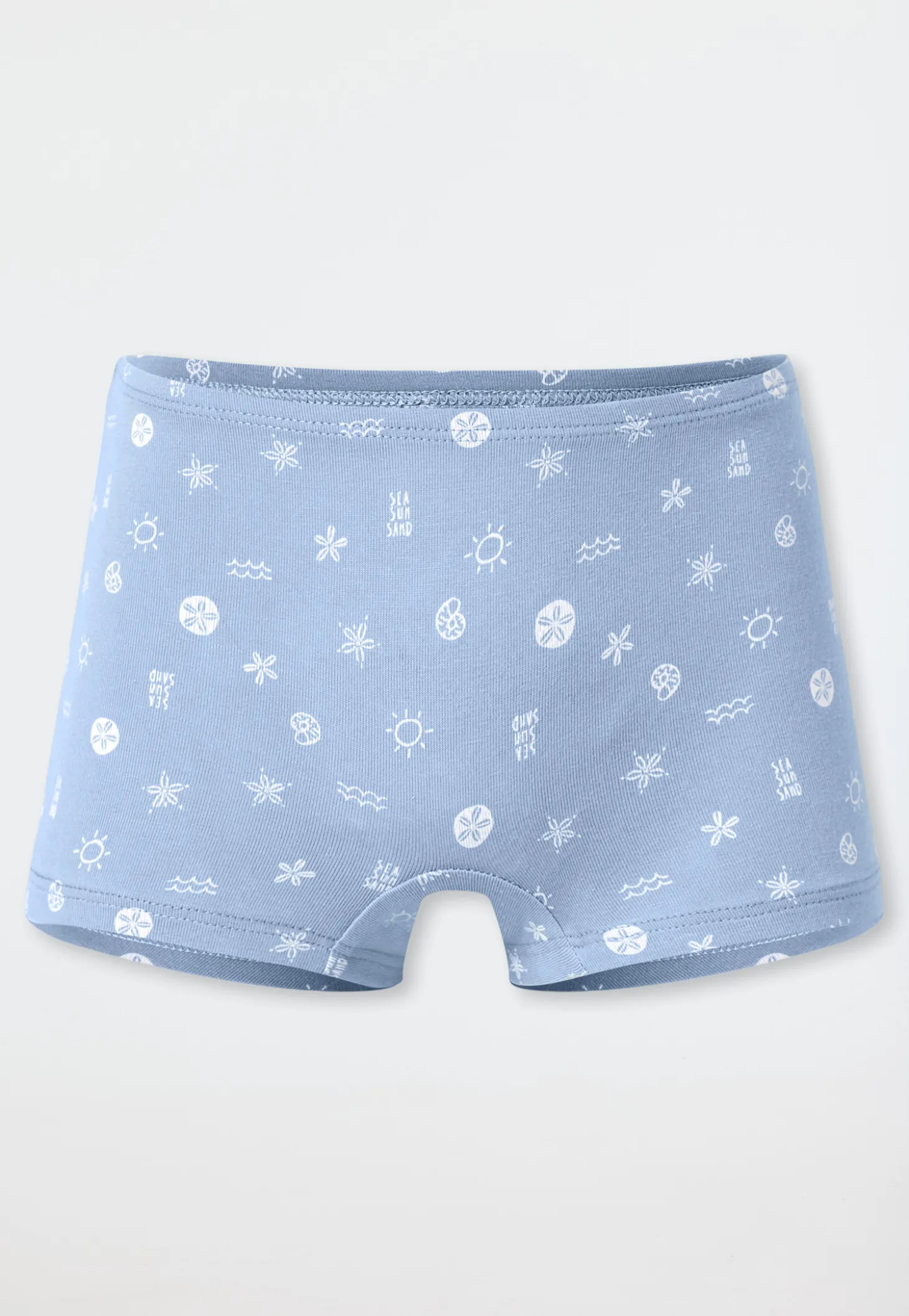 Shorts 3er-Pack Wellen Muscheln mehrfarbig - 95/5