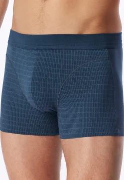 Shorts gemustert deep blue - Comfort Fit