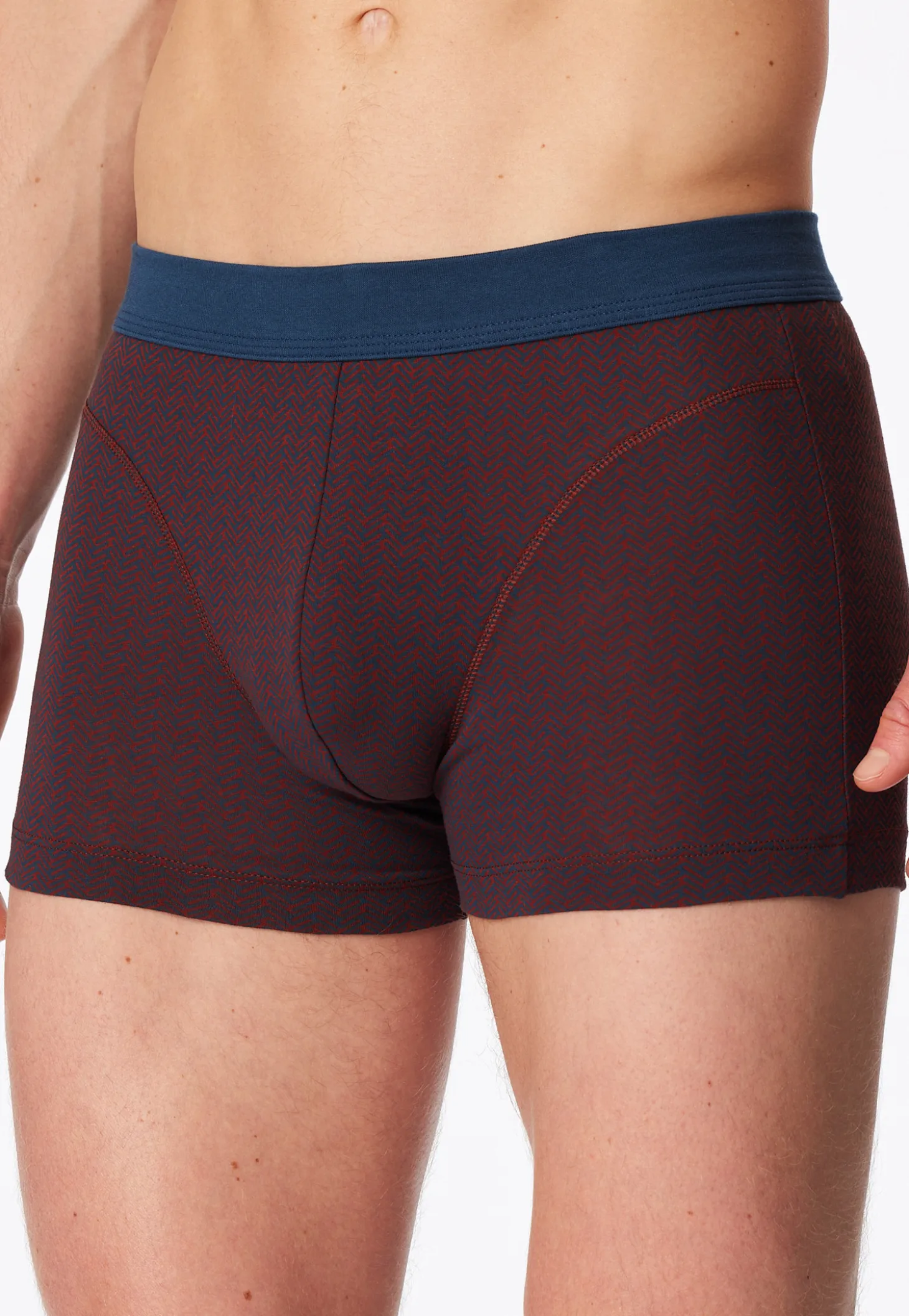 Shorts gemustert rot - Comfort Fit