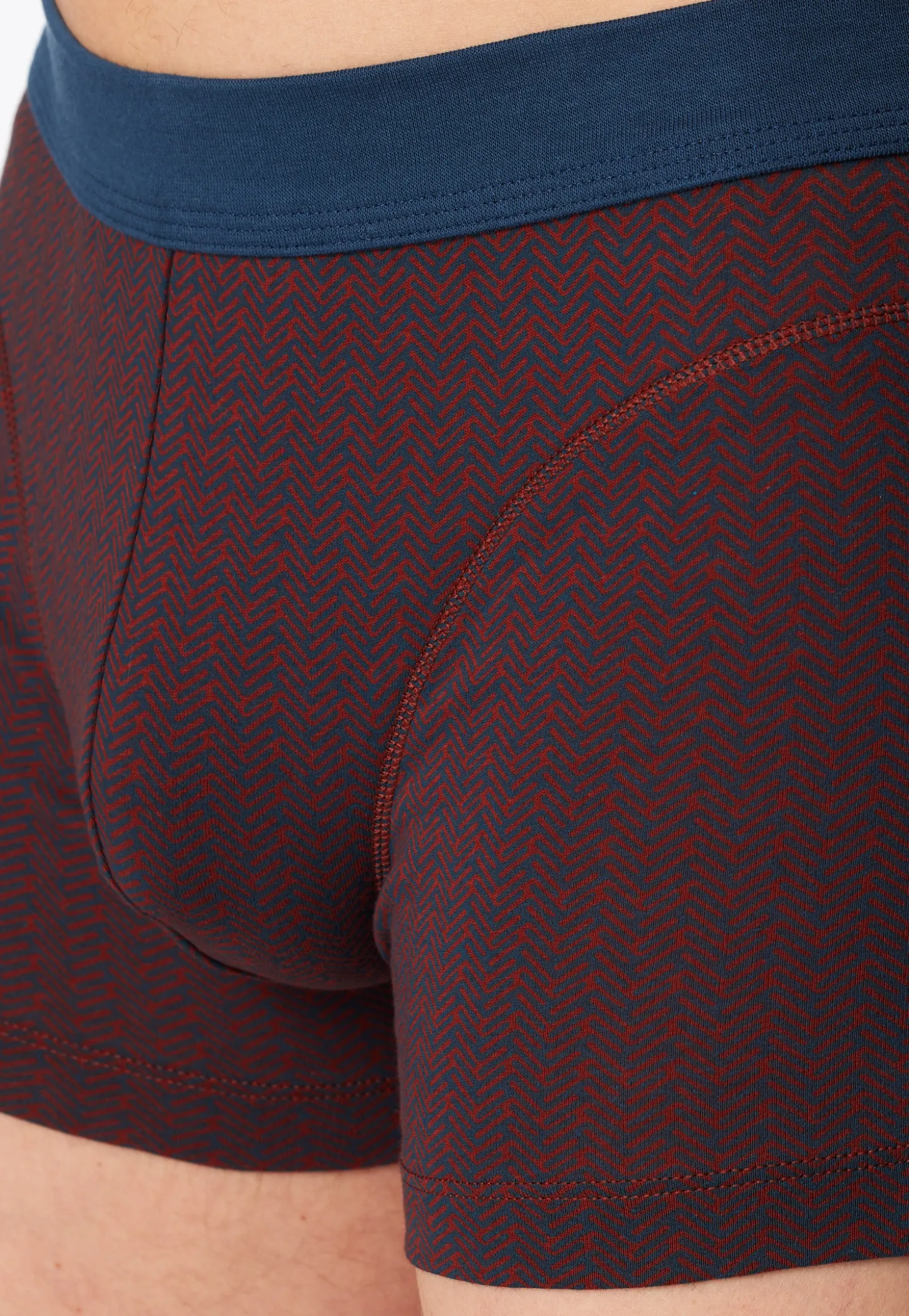 Shorts gemustert rot - Comfort Fit