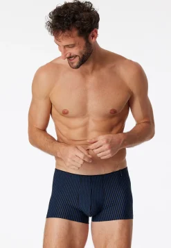 Shorts navy-schwarz gestreift - Long Life Soft