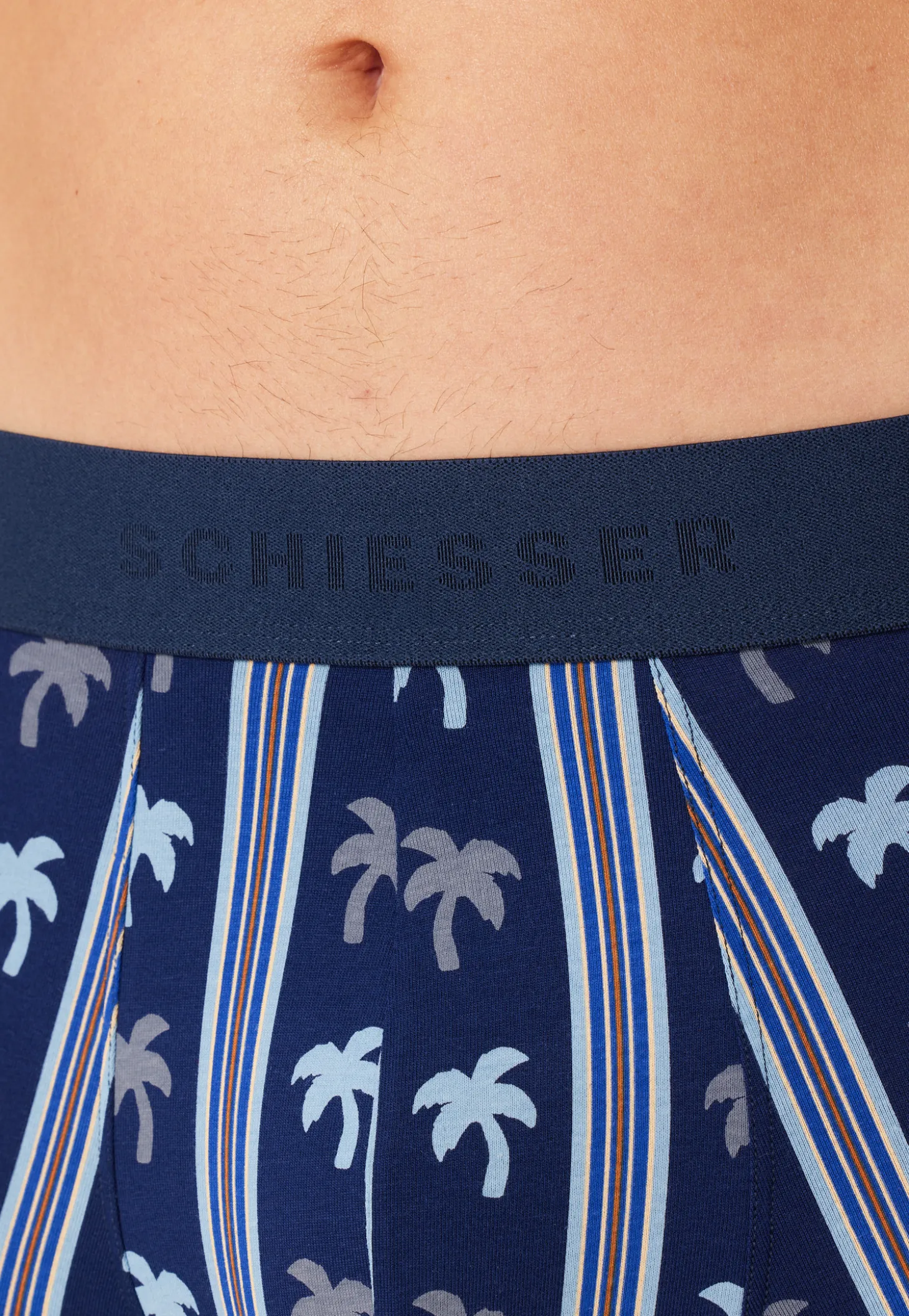 Shorts Palmen royal gemustert - 95/5