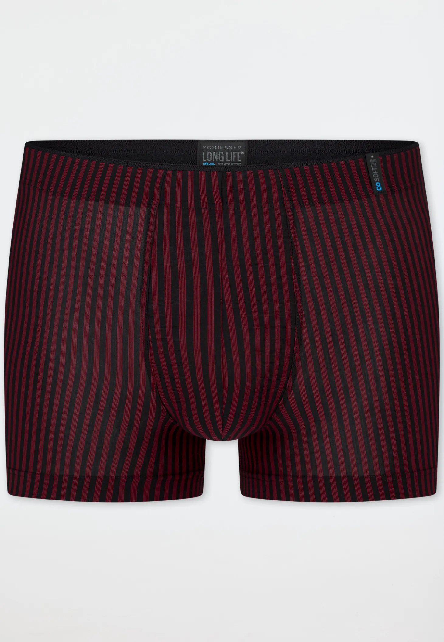 Shorts rot-schwarz gestreift - Long Life Soft