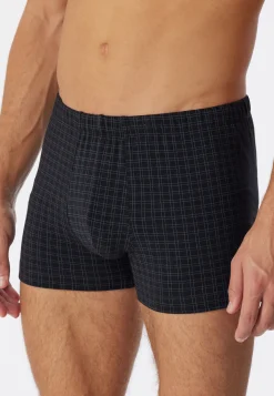 Shorts schwarz kariert - Cotton Casuals