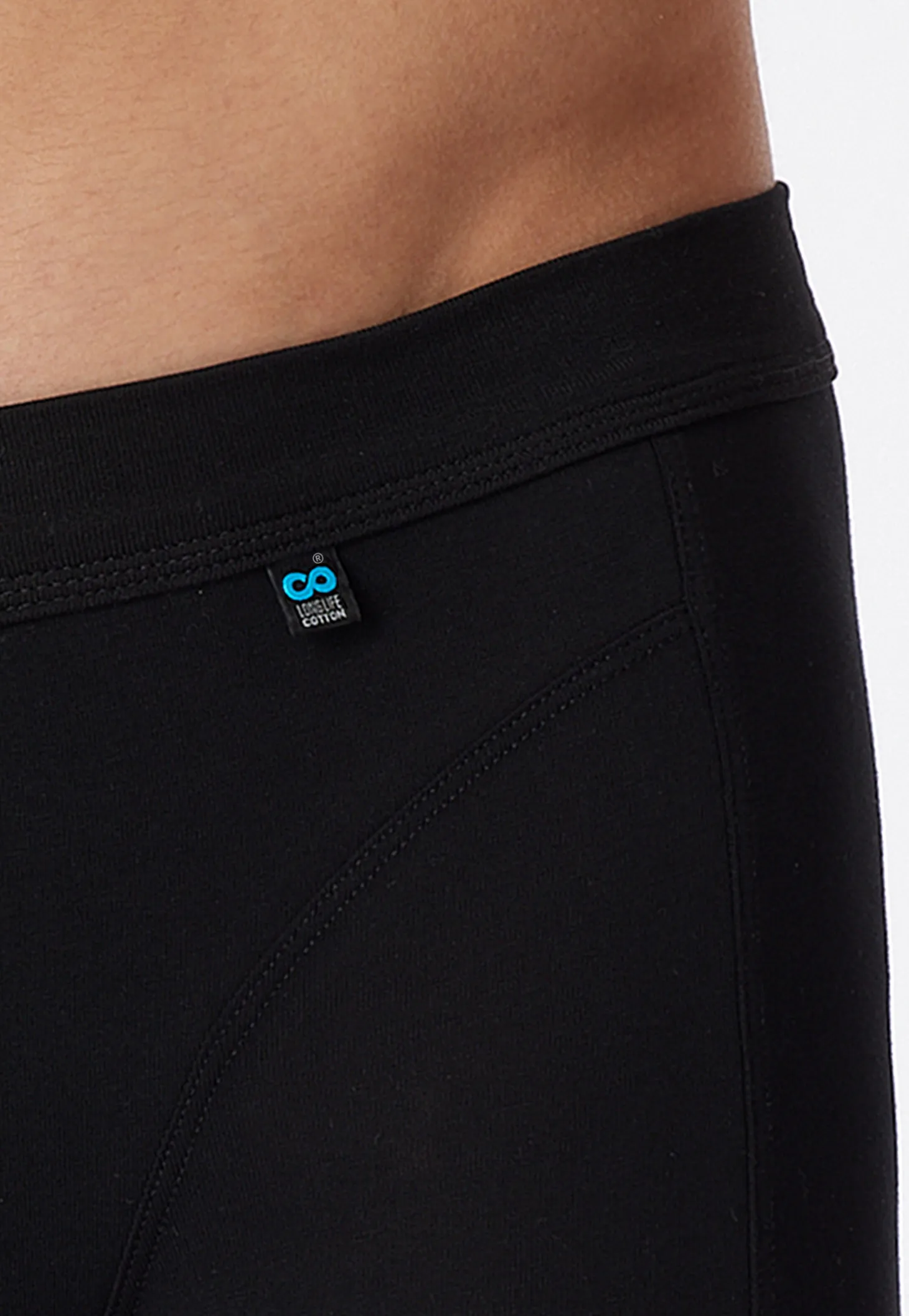 Shorts schwarz - Long Life Cotton