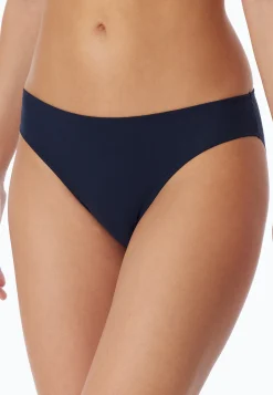 Slip Microfaser Spitze nachtblau - Invisible Lace