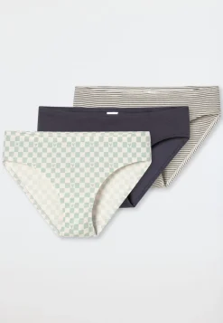 Slips 3er-Pack mehrfarbig bedruckt - 95/5