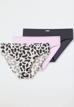 Slips 3er-Pack mehrfarbig bedruckt - 95/5