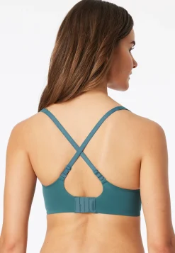Soft-BH mit Schale und gleitenden Cups grün - Unique Micro